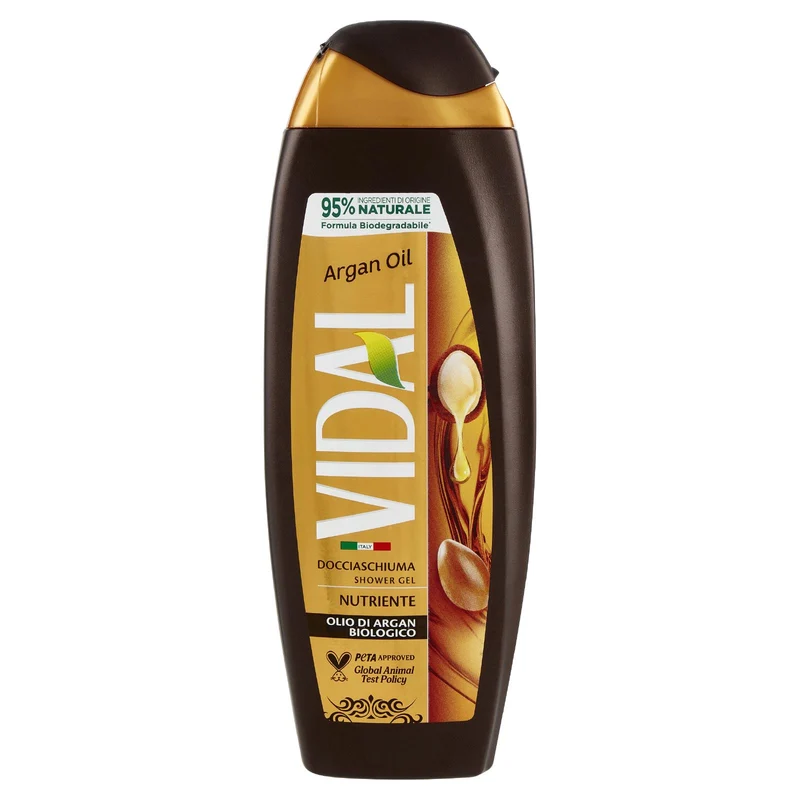 Vidal Argan Oil Docciaschiuma Olio di Argan Biologico 250 ml