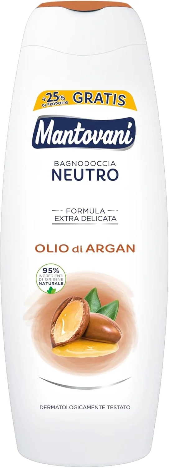 Mantovani Bagnodoccia Neutro Olio di Argan 400 ml