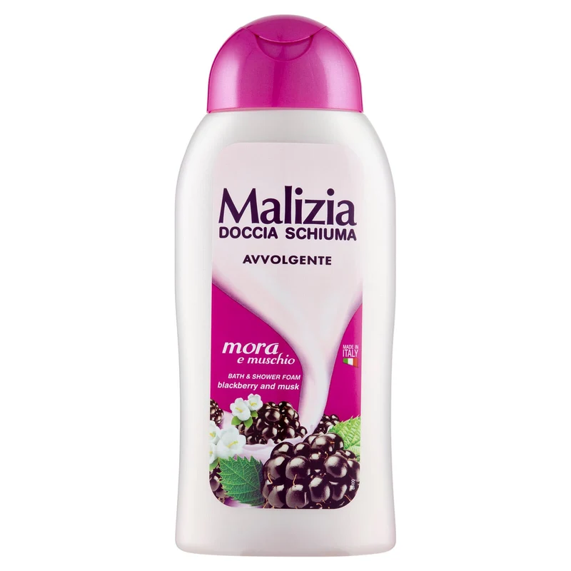 Malizia Doccia Schiuma Avvolgente mora e muschio 300 mL