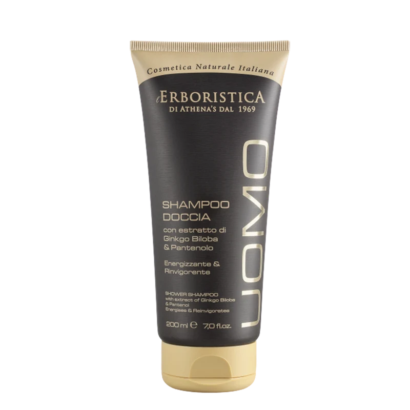 Erboristica - Uomo Ginkgo Biloba & Pantenolo Shampoo Doccia - 200 ml