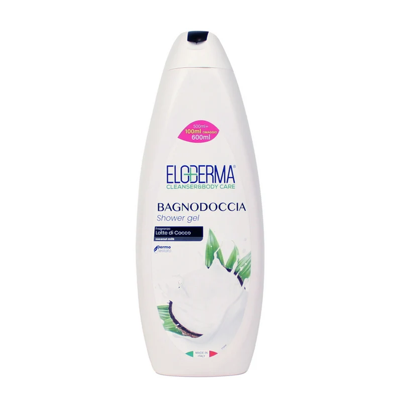 ELODERMA - Bagnodoccia al latte di cocco - 600 ml