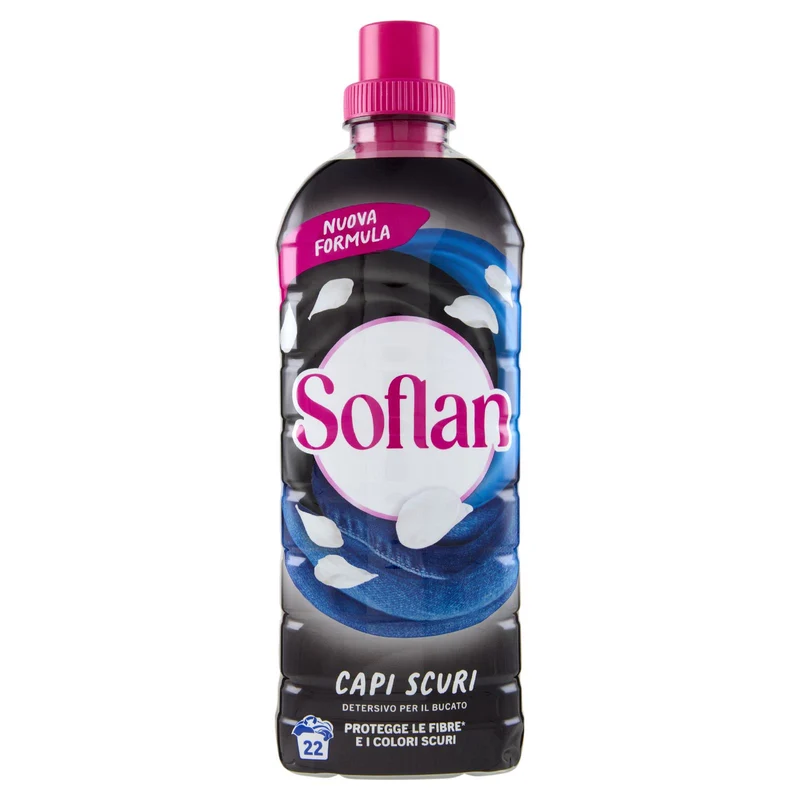 Soflan detersivo liquido, per Capi Scuri 900 ml