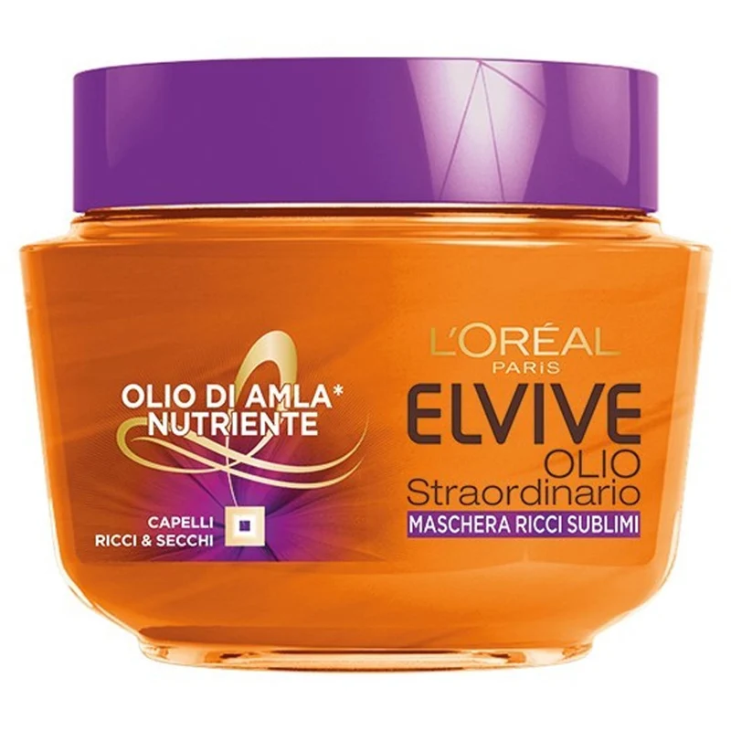 Loreal Elvive Maschera Olio Straordinario Ricci Sublimi - 300ml
