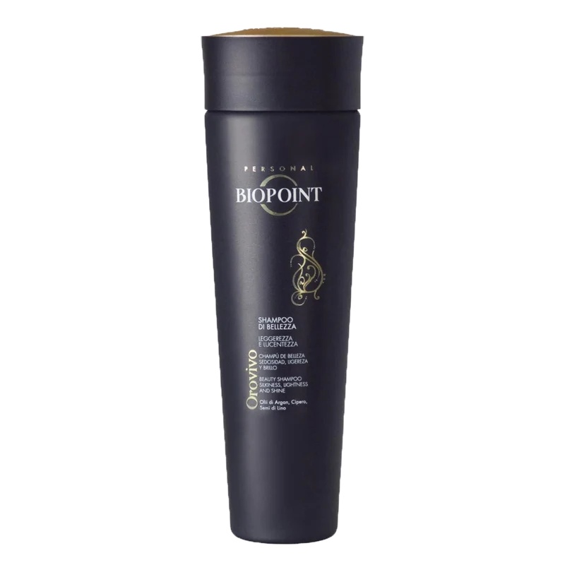 Biopoint - Shampoo Orovivo per capelli morbidi e luminosi - 200 ml