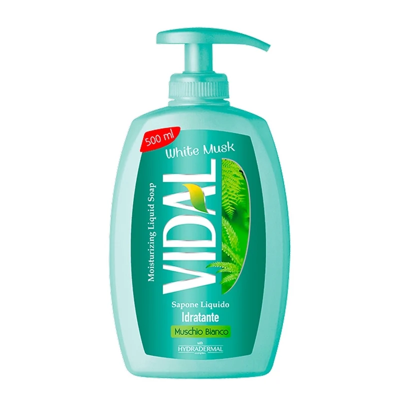 Vidal Sapone Liquido Muschio Bianco Ml500