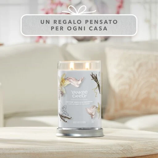 Yankee Candle Signature - Tumbler Grande Smoked Vanilla & Cashmere
