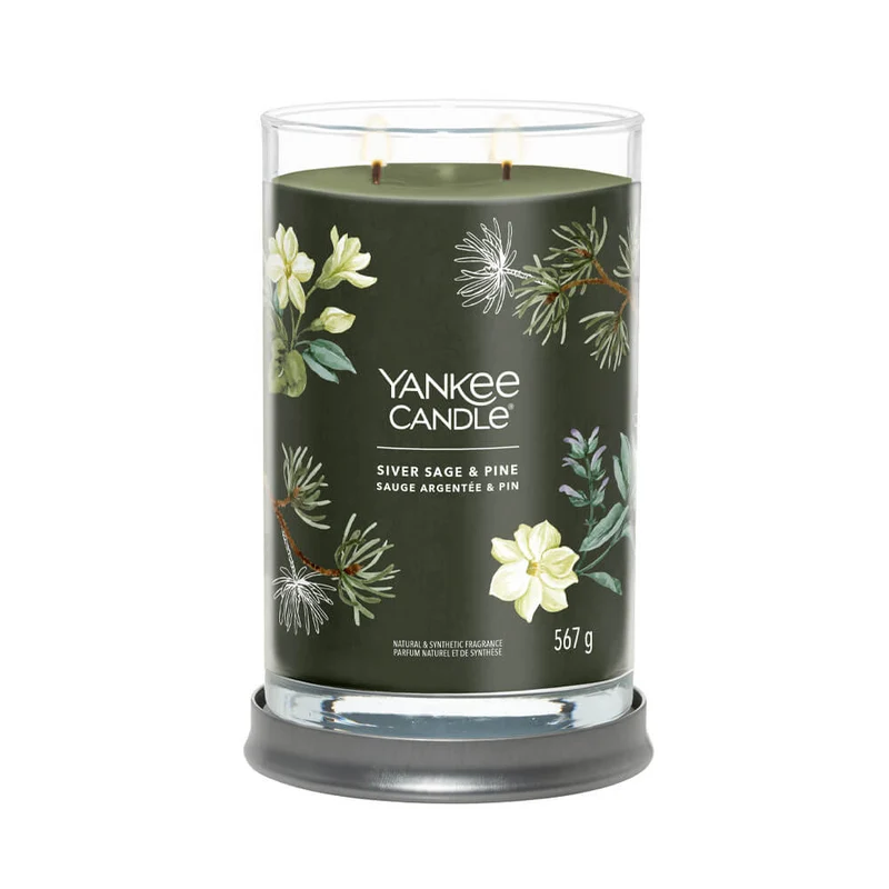 Yankee Candle Signature - Tumbler Grande Silver Sage & Pine