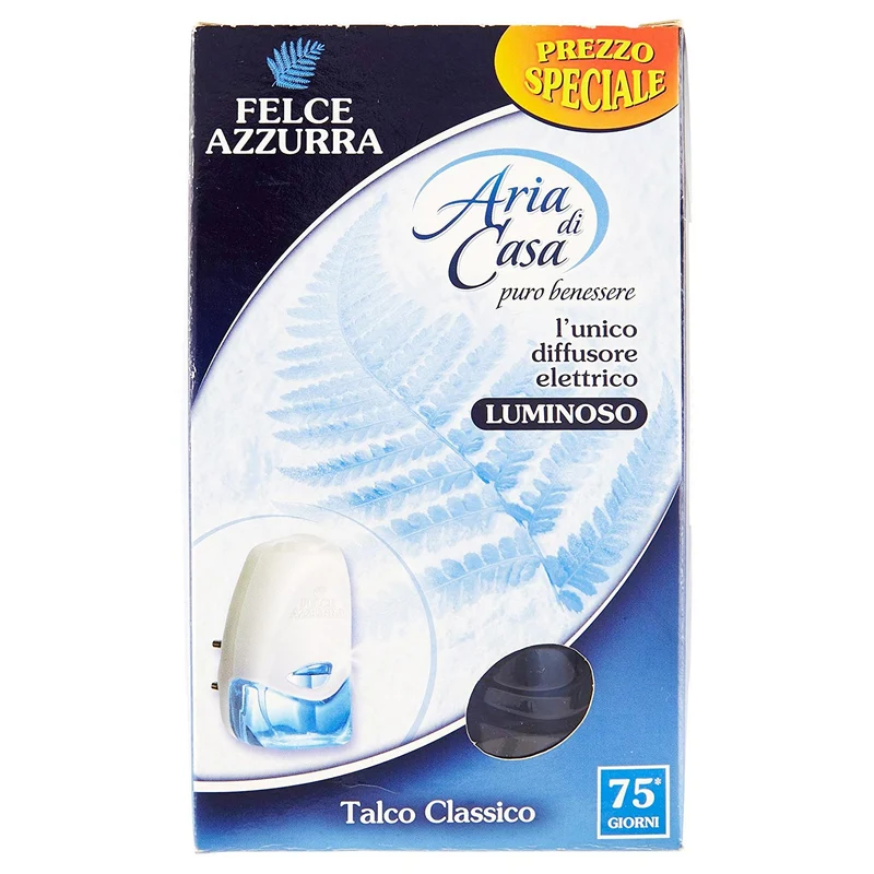 Felce Azzurra Diffusore Elettrico e Ricarica - Talco Classico