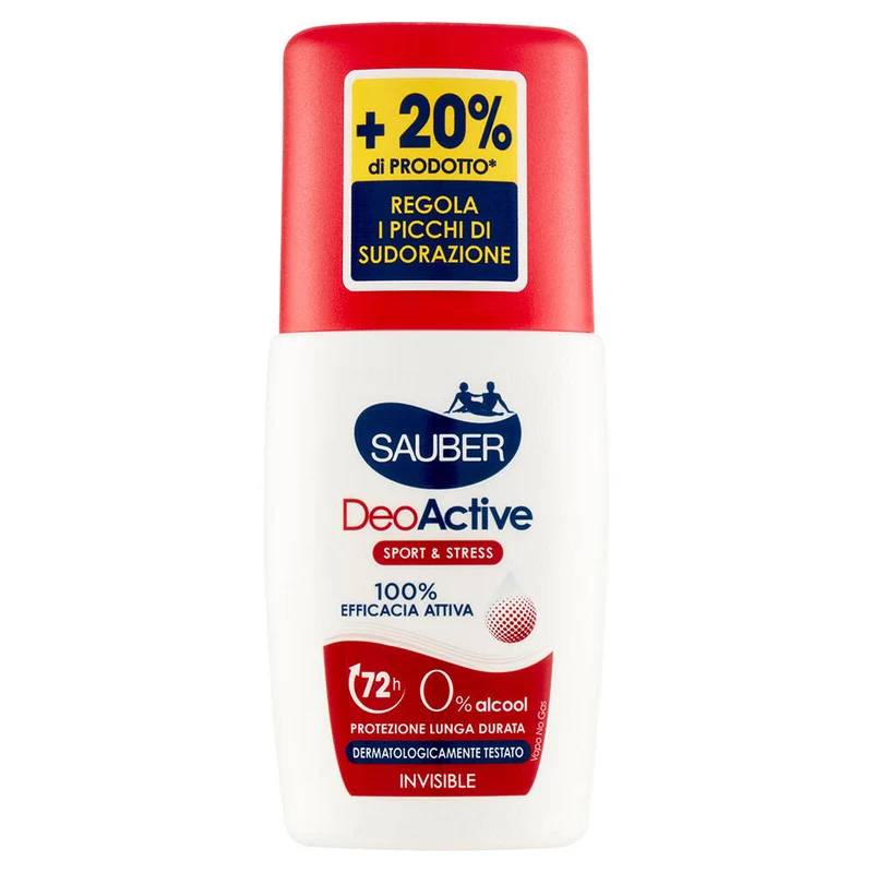 Sauber - Deodorante Vapo DeoActive Sport & Stress - 90ml