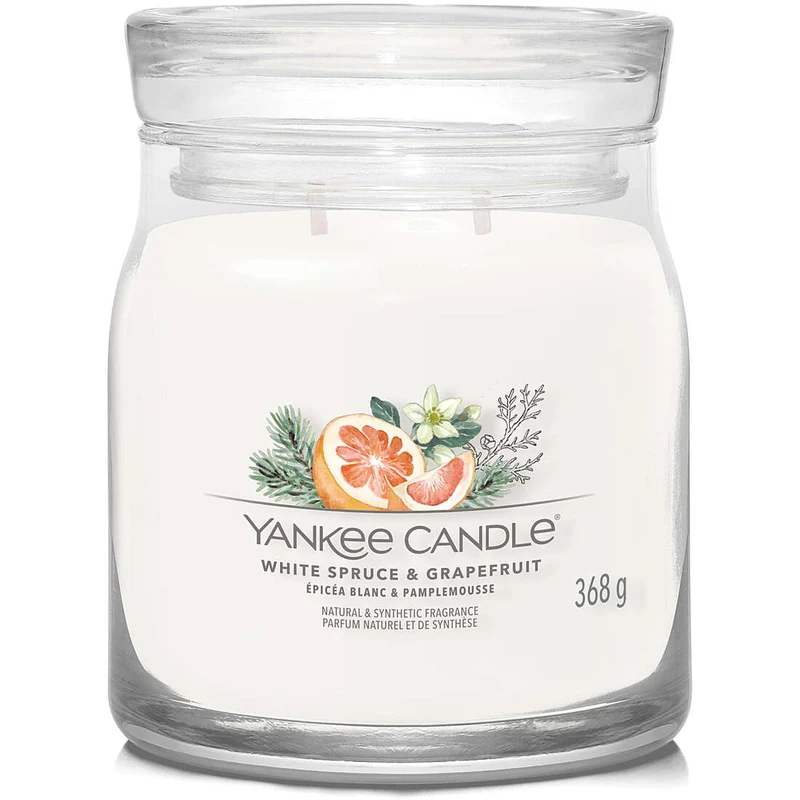 Yankee Candle Signature - Giara Media White Spruce & Grapefruit