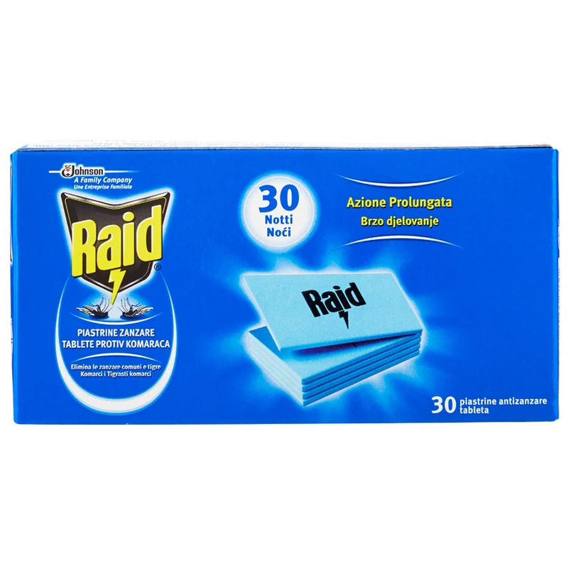 Raid Piastrine Anti Zanzare - 30pz