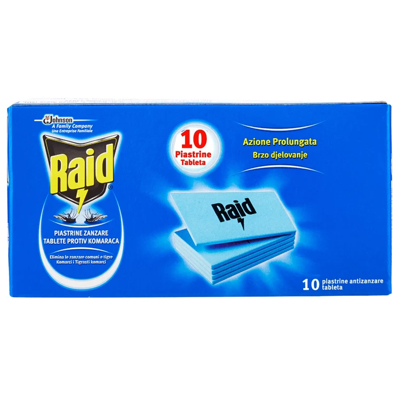 Raid Piastrine Anti Zanzare - 10pz