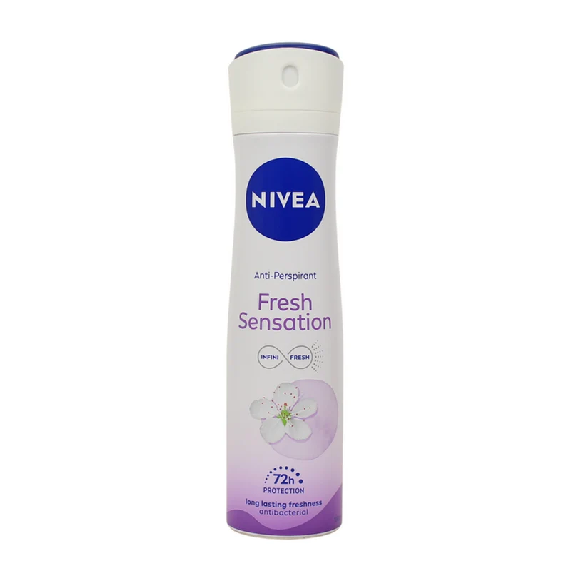 NIVEA - Deodorante Spray Fresh Sensation 72h Protection - 150 ml