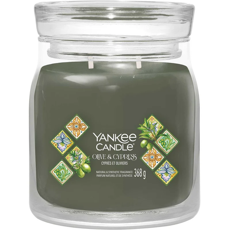 Yankee Candle Signature - Giara Media Olive & Cypress