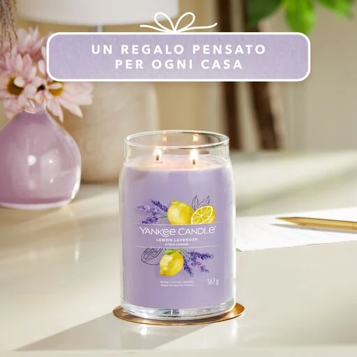 Yankee Candle Signature - Giara grande Lemon Lavender