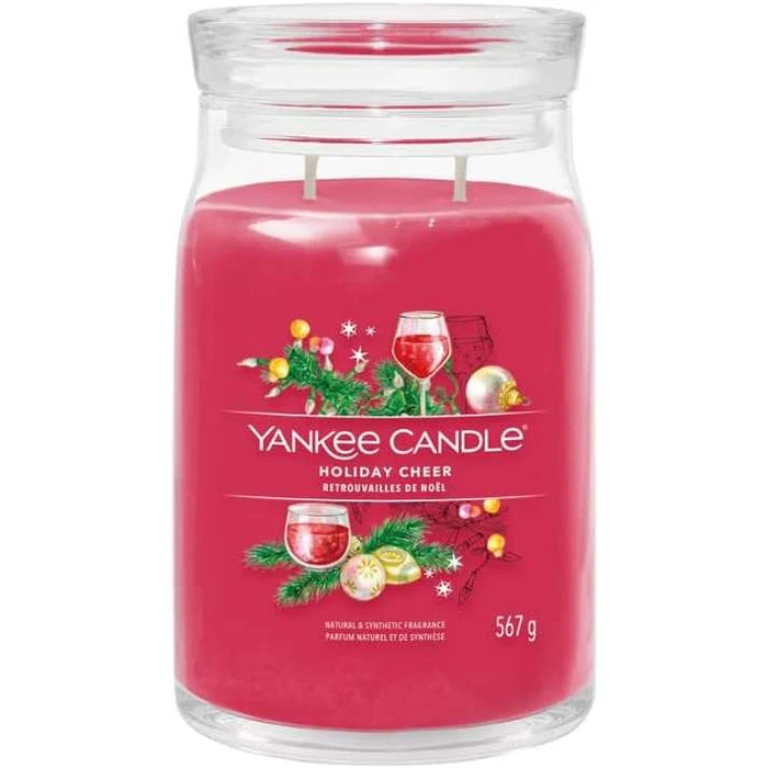 Yankee Candle Signature - Giara grande Holiday Cheer