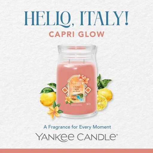 Yankee Candle Signature - Giara grande Capri Glow