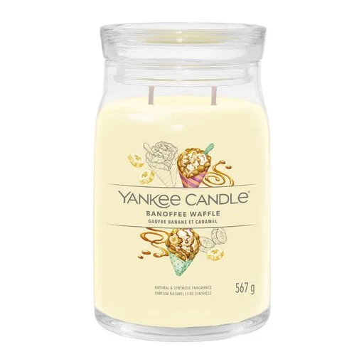 Yankee Candle Signature - Giara Grande Banoffee Waffle