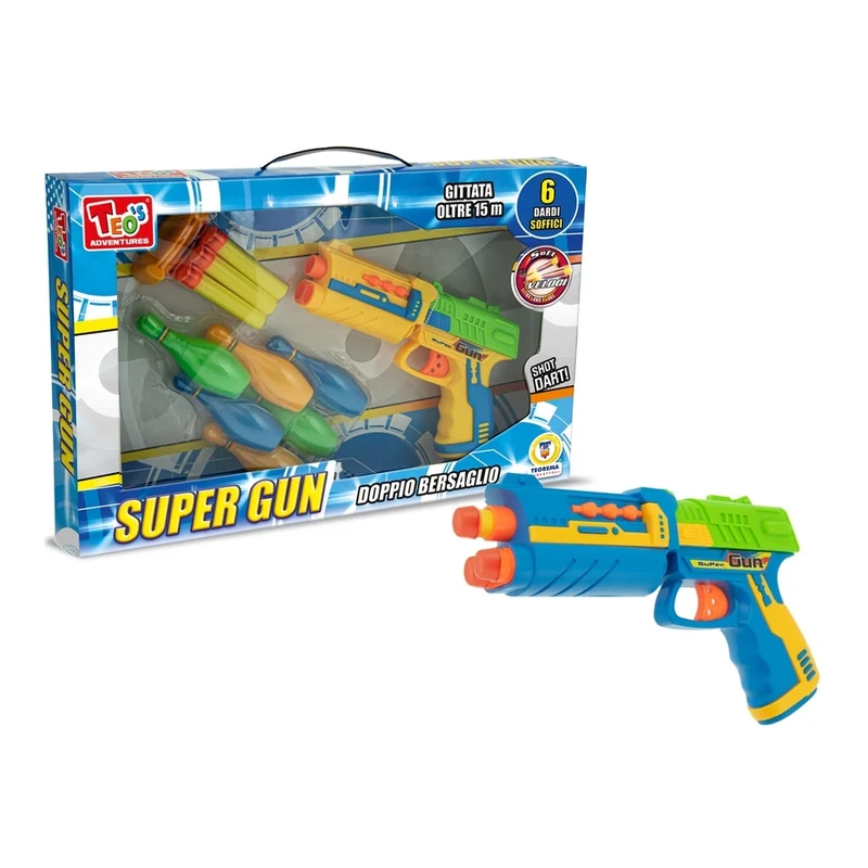 Teo's Bullet Gun Con Bersagli 6 Proiettili