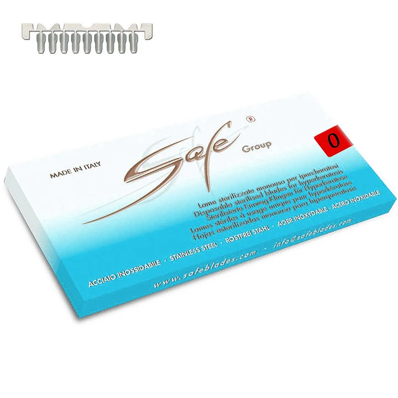 Lame Safe Singole per Sgorbia - 50pz