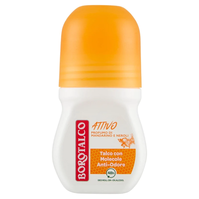 Borotalco Attivo Profumo di Mandarino e Neroli Deo Roll On 50 ml