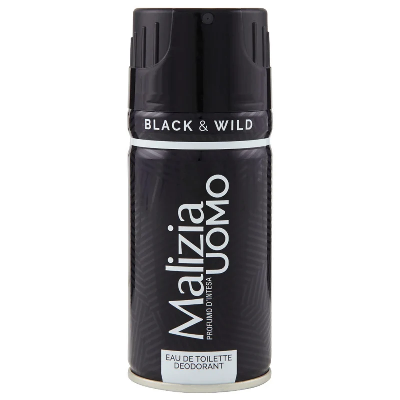 Malizia Deodorante Uomo Black Wild - 150ml