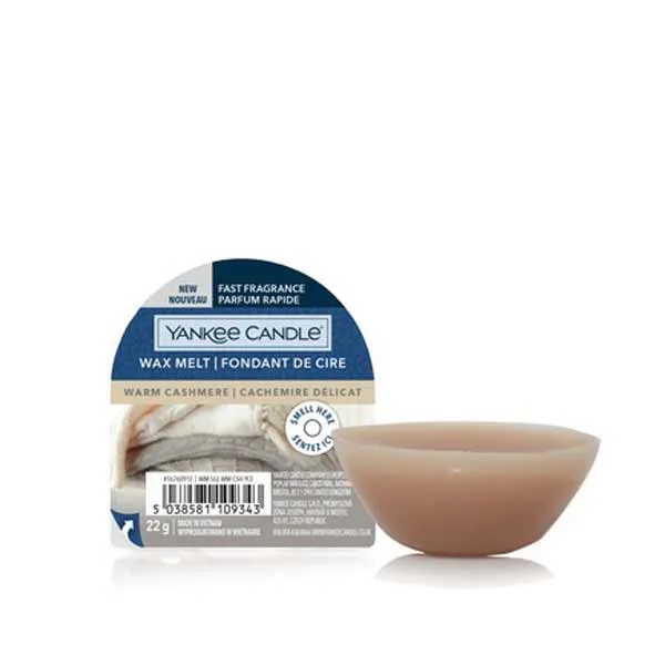 Yankee Candle - Cera da Fondere Warm Cashmere - New