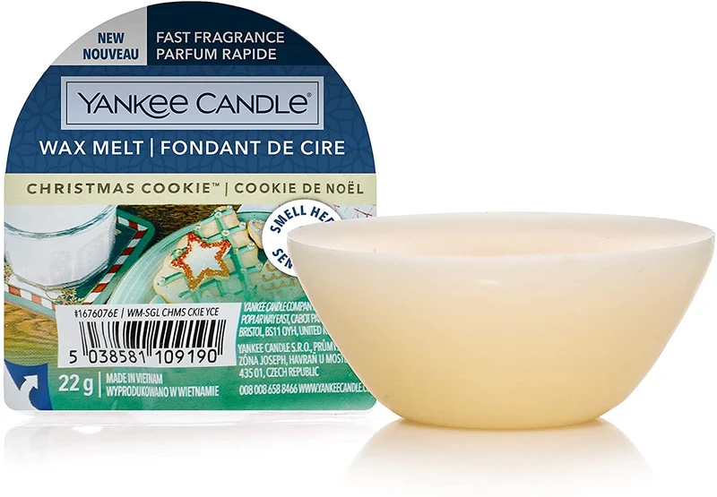 Yankee Candle - Cera da Fondere Christmas Cookie - New