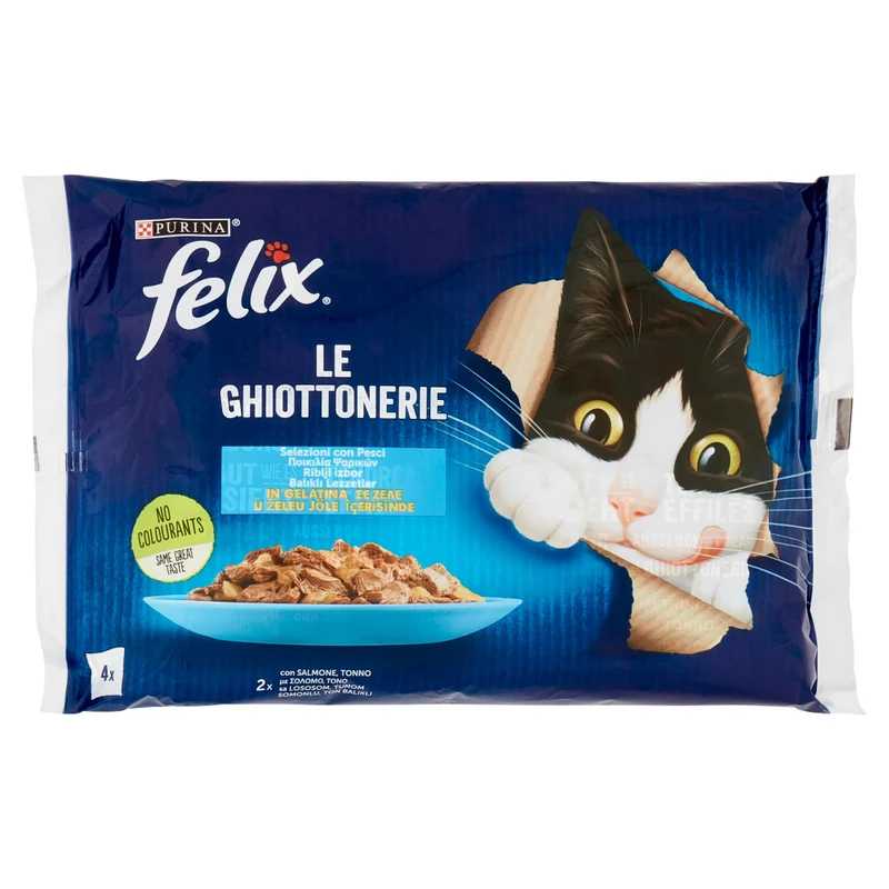 Felix Ghiottoneria Salmone/Tonno Gr. 85X4