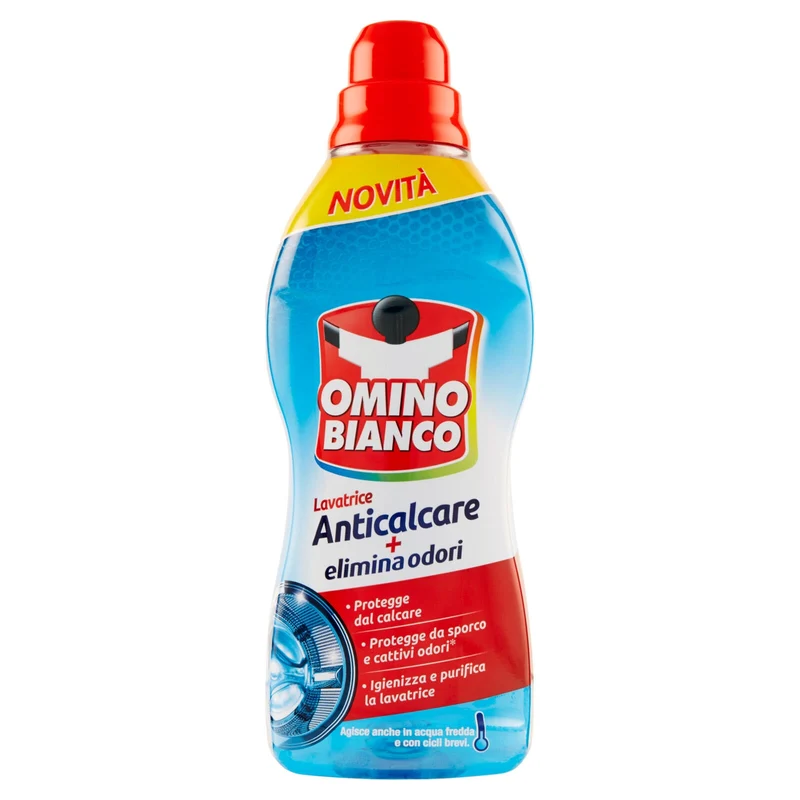 Omino Bianco Lavatrice Anticalcare + elimina odori 750 ml