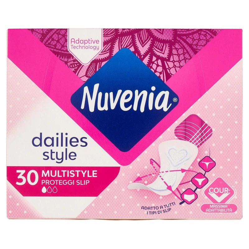 Nuvenia dailies style Multistyle Proteggi Slip 30 pz