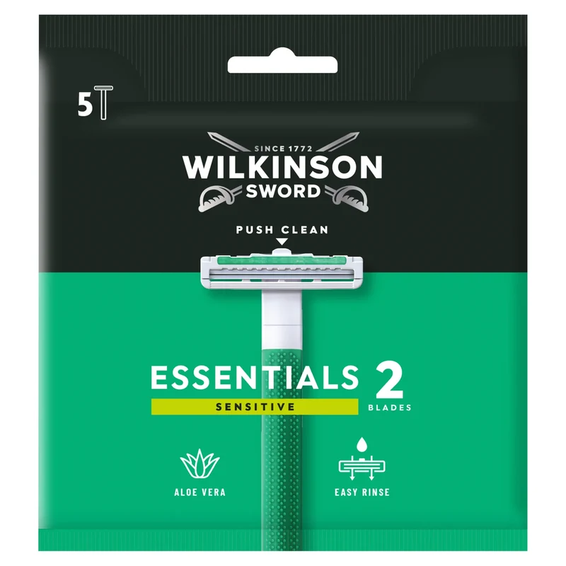 Wilkinson - Rasoio Extra Essential 2 Sensitive - 5 Pezzi
