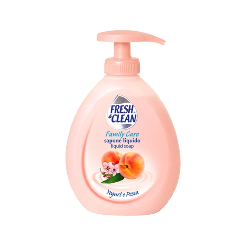 Fresh&Clean Sapone Liquido Yogurt E Pesca 300M