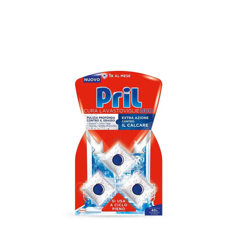 Pril Cura Lavastoviglie 3 Tabs