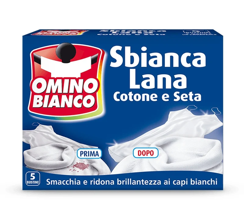 Omino Bianco Sbianca Lana Cotone E Seta 100Gr