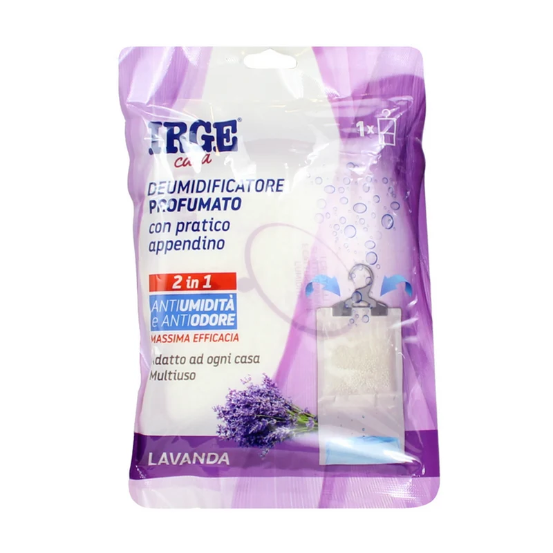 Irge - Casa Deumidificatore In Busta Con Appendino - 500 ml