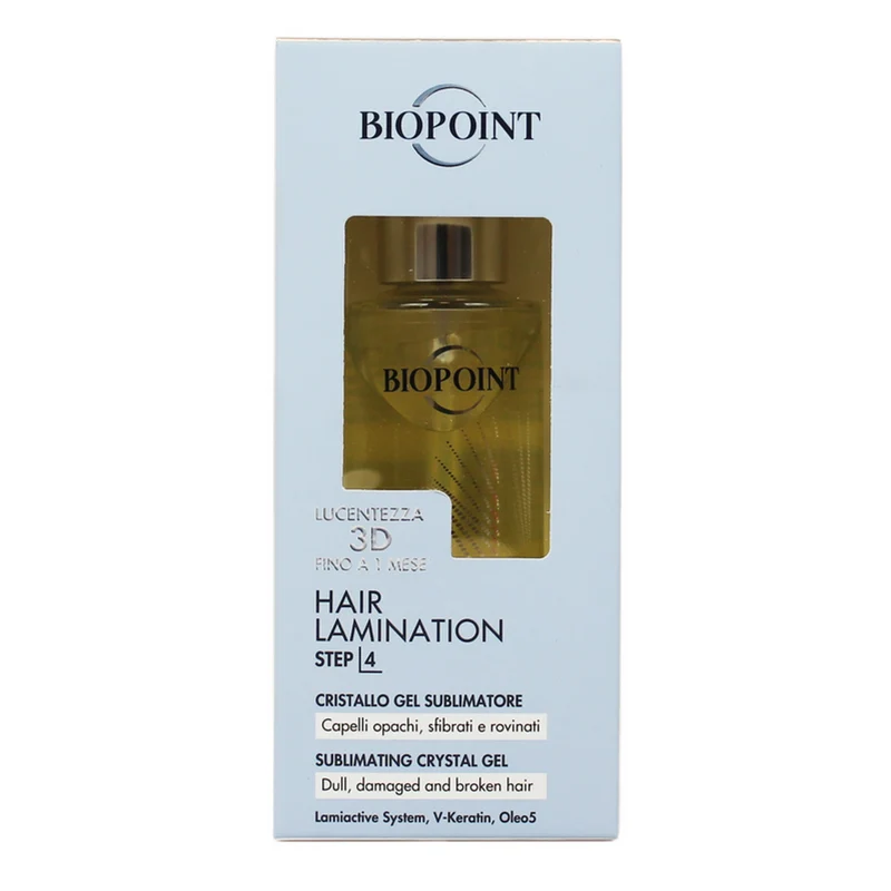 BIOPOINT HAIR LAMINATION - CRISTALLI GEL SUBLIMATORE - 50 ML