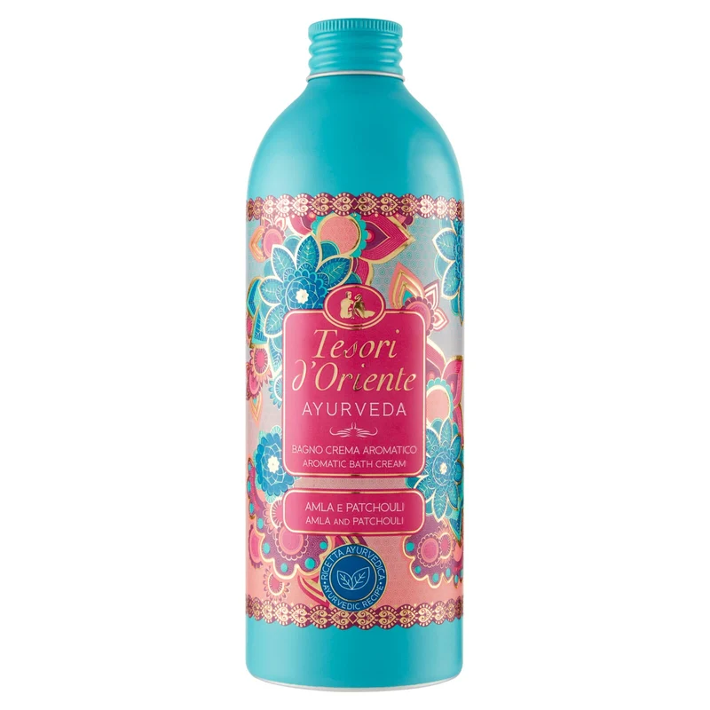 Tesori d'Oriente Ayurveda Bagno Crema Aromatico Amla e Patchouli 500 ml