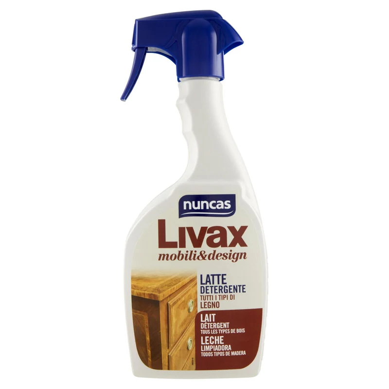 nuncas Livax mobili & design Latte Detergente Tutti i Tipi di Legno 500 ml