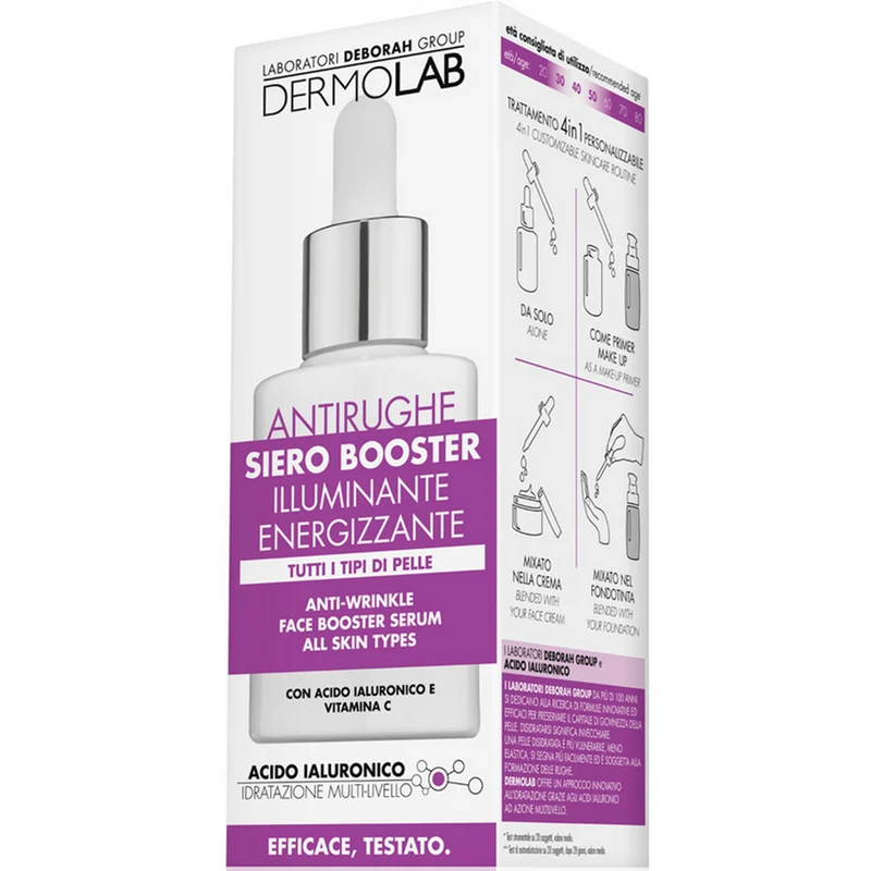 Dermolab - Siero Booster Antirughe Illuminante Energizzante - 30ml