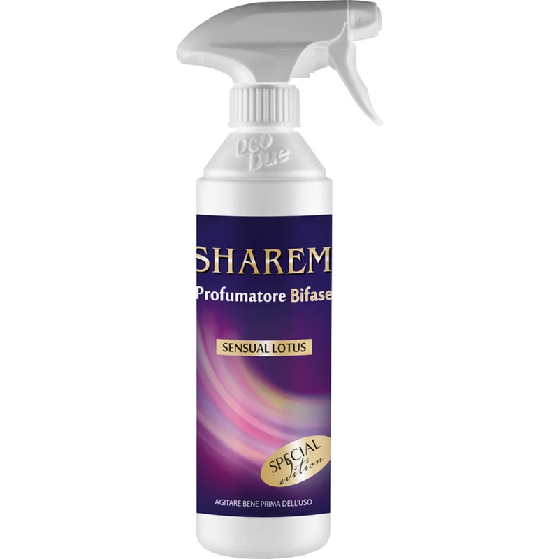 DEO DUE - Profumatore Bifase Deodorante per Tessuti Elimina Odori - 500 ml