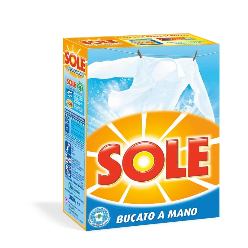 Sole Bucato a mano marsiglia 380 gr