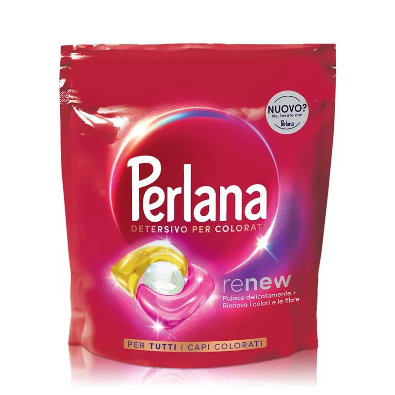 Perlana - Caps Colorati per Ravvivare i Colori e Rinnovare le Fibre - 20 Lavaggi