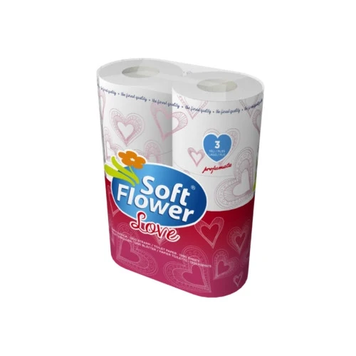 Soft Flower Carta igienica 3Veli 6 rotoli