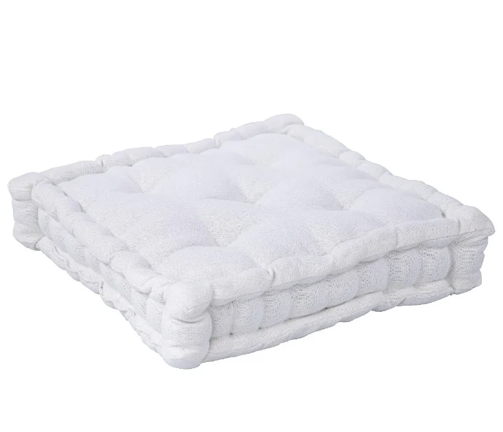 Cuscino Da Pavimento Futon Rona 40X40 Cm - Avorio