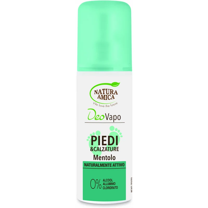 Natura Amica - Deo Vapo Piedi E Calzature Mentolo - 100 ml