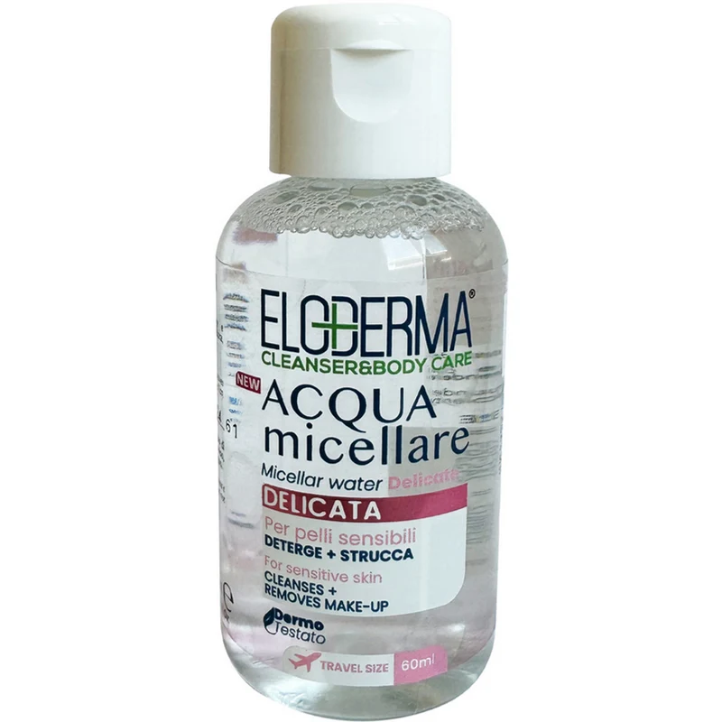ELODERMA - ACQUA MICELLARE DELICATA PER PELLI SENSIBILI - 60 ML