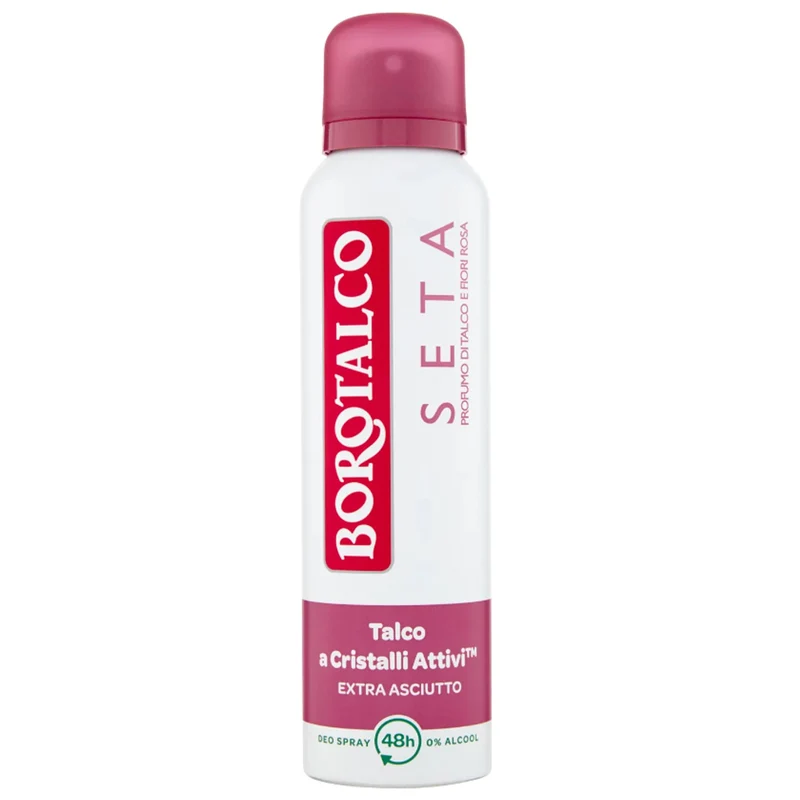Borotalco Deodorante Spray Seta Fiori di Rosa - 150ml