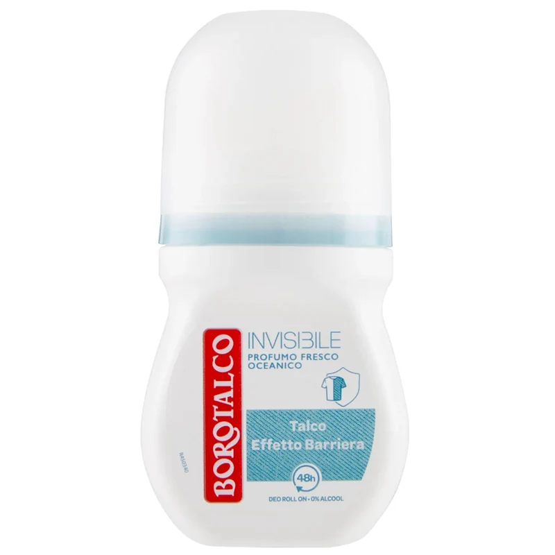 Borotalco Deodorante Roll-On Invisibile Oceanico - 50ml