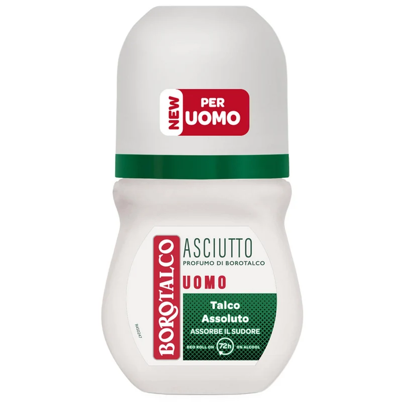 Borotalco Deodorante Roll-On Men Asciutto Borotalco - 50ml